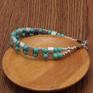 Bracelet Ethnique Turquoise