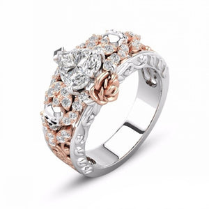 Bague Gothique Femme or rose