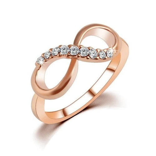 Uendelig Ring i Rosa Guld til Kvinder