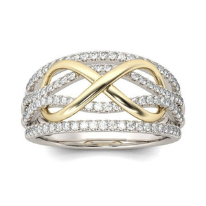 Bague Infini Or & Diamant pour Femme