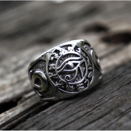 Egyptisk Øje af Horus Ring