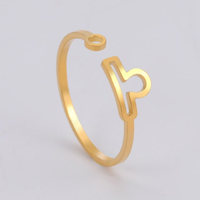 Bague Signe du Zodiaque 12 Constellations