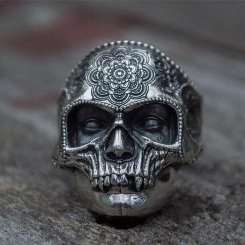 Herren Skull Ring