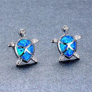 Bijoux Tortue de Mer bleu