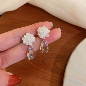 Boucles d'Oreille Goutte d'Eau