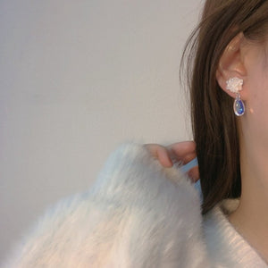 Boucles d'Oreille Goutte d'Eau