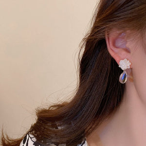 Boucles d'Oreille Goutte d'Eau