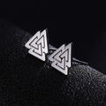 Pendientes Vikingos para Hombre plateado
