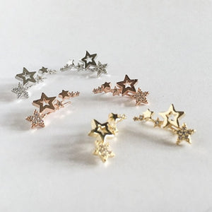 Boucles D'Oreilles Étoiles Piercing