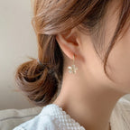 Opal Blumen Ohrringe