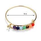 Bracelet 7 Chakras Femme