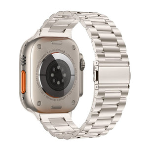 Bracelet Apple Watch Acier Inoxydable argent