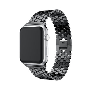 Bracelet Apple Watch de Luxe noir