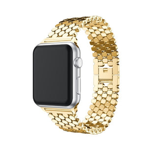 Bracelet Apple Watch de Luxe or