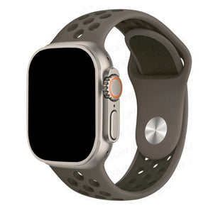 Bracelet Apple Watch de Sport vert armé