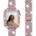 Apple Watch Diamond Bracelet for Women pink