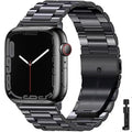 Bracciale Apple Watch in Acciaio Ultra Resistente nero + attrezzo