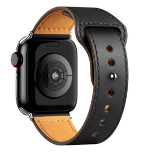 Bracelet Apple Watch en Cuir noir