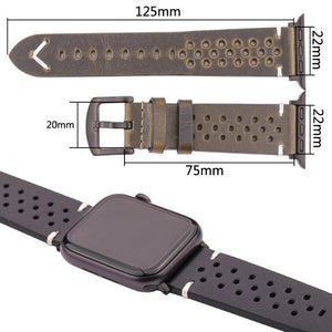 Bracelet Apple Watch en Cuir Véritable