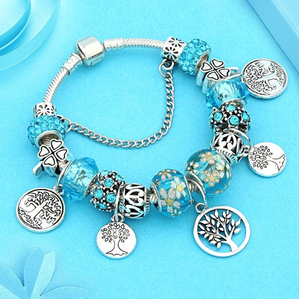 Bracelet Arbre de Vie Argent Femme
