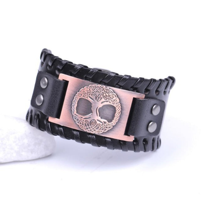 Bracelet Rigide Charms Cuivré Arbre De Vie - Neuf Avec étiquettes - Pour Femme