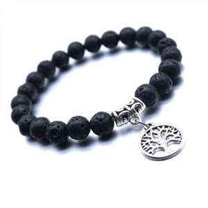 Bracelet Arbre de Vie Noir