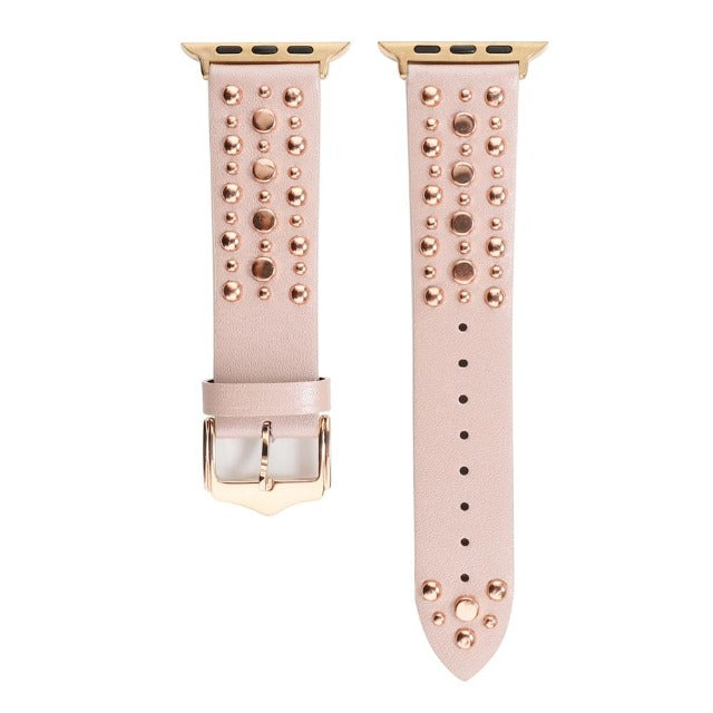 Nietenlederarmband für Apple Watch 
