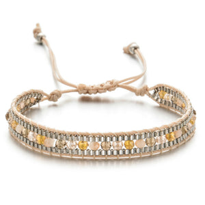 Bracelet Ethnique Chic beige