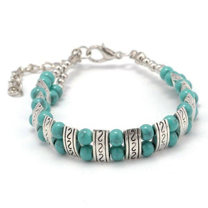 Bracelet Ethnique Turquoise