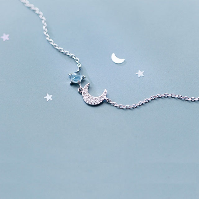 Bracelet Lune Argent