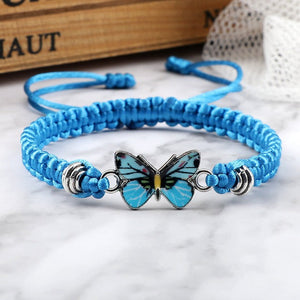 Bracelet Papillon Bleu bleu