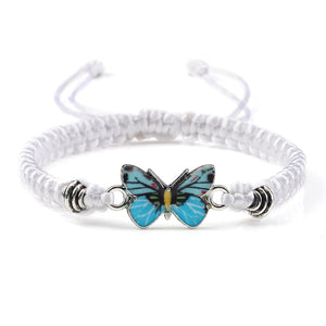 Pulseira Borboleta Azul 