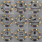 Bracelet Signe Du Zodiaque 12 Constellations Gourmette Homme Femme Astrologie