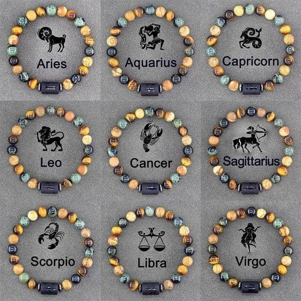 Bague Or Signe du Zodiaque 12 Constellations main image 0