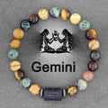 Pulsera Signo del Zodiaco 12 Constelaciones Géminis