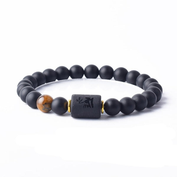 Bracelet brillant gravé Constellation Plaqué or - L'Atelier d'Amaya