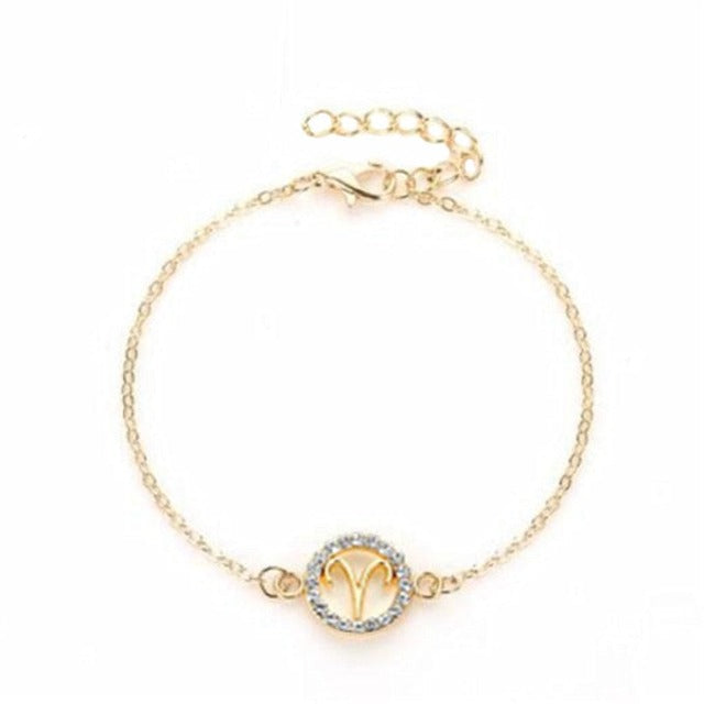 Armband Stjärntecken 12 Konstellationer Armband Herr Dam Astrologi 