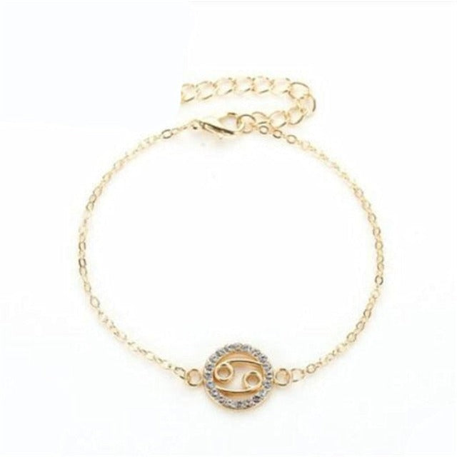 Armband Stjärntecken 12 Konstellationer Armband Herr Dam Astrologi 