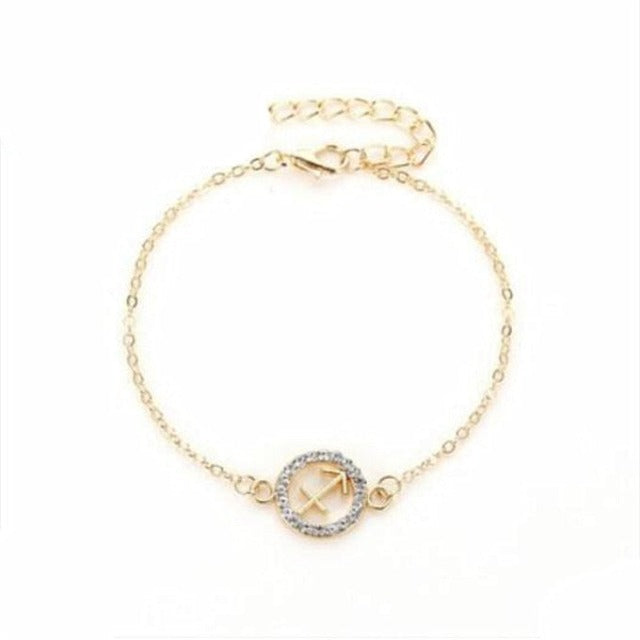 Armband Stjärntecken 12 Konstellationer Armband Herr Dam Astrologi 