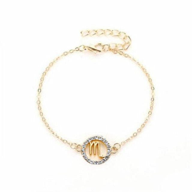 Armband Stjärntecken 12 Konstellationer Armband Herr Dam Astrologi 