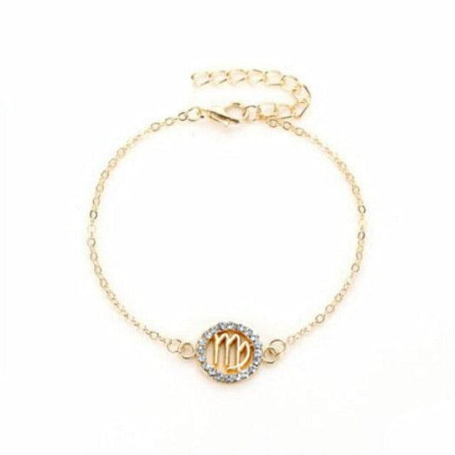 Armband Stjärntecken 12 Konstellationer Armband Herr Dam Astrologi 