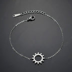 Bracelet Soleil argent