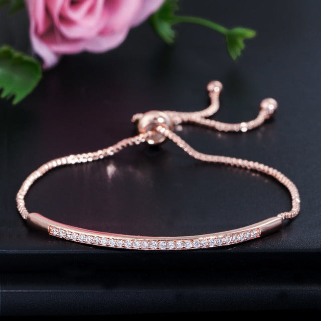 Pulsera de zirconia para mujer 