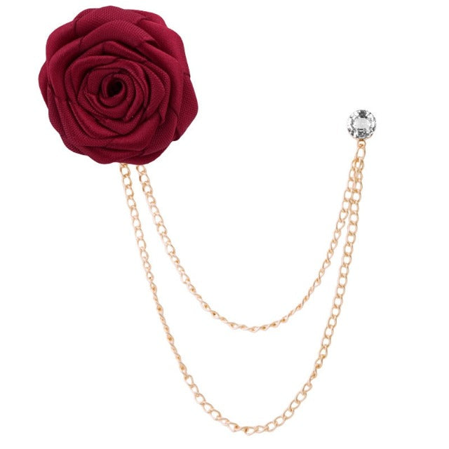 Rosenblume Anstecknadel 