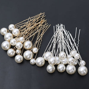 Hair Pins for Wedding Pearls 