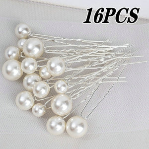 Broches pour Cheveux Mariage Perles