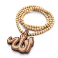 Rosario musulmán árabe Sebha beige