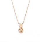 Collier Ananas Or & Argent pour Femme or