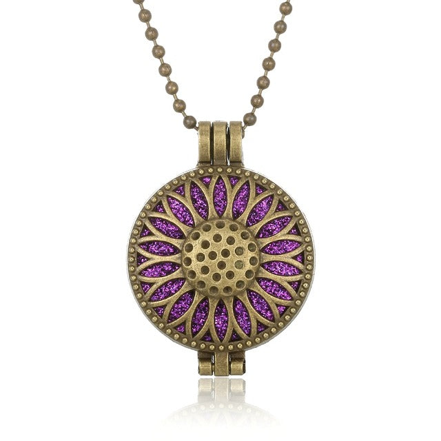 Collar de Aromaterapia Difusor de Aceites Esenciales 