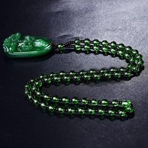 Collier Bouddha Jade